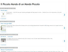 Tablet Screenshot of ilpiccolomondodiunmondopiccolo.blogspot.com