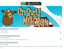 Tablet Screenshot of crazymilkman.blogspot.com