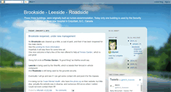 Desktop Screenshot of brookside-leeside-roadside.blogspot.com