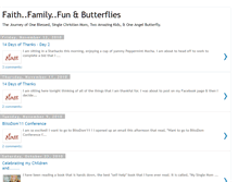 Tablet Screenshot of faithfamilybutterflies.blogspot.com