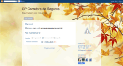 Desktop Screenshot of gpseguros.blogspot.com