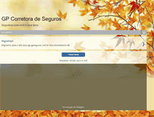 Tablet Screenshot of gpseguros.blogspot.com