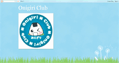 Desktop Screenshot of onigiri-club.blogspot.com