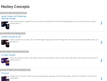 Tablet Screenshot of hockeyconcepts.blogspot.com