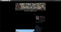 Desktop Screenshot of fattiretales.blogspot.com