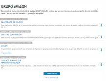 Tablet Screenshot of grupoavalon.blogspot.com