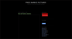 Desktop Screenshot of free-barbie.blogspot.com