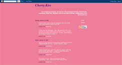 Desktop Screenshot of cherrykiss.blogspot.com