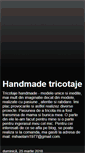Mobile Screenshot of handmadetricot.blogspot.com