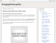 Tablet Screenshot of kriegsphilosophie.blogspot.com