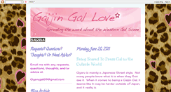 Desktop Screenshot of gaijingallove.blogspot.com