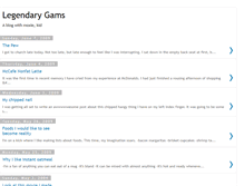 Tablet Screenshot of legendarygams.blogspot.com