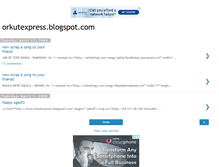 Tablet Screenshot of orkutexpress.blogspot.com