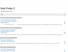 Tablet Screenshot of dealfindere.blogspot.com