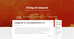 Desktop Screenshot of luisjoseb.blogspot.com