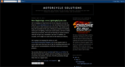 Desktop Screenshot of motorcyclesolutions.blogspot.com