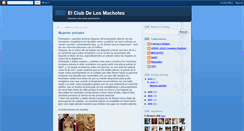 Desktop Screenshot of elclubdelosmachotes.blogspot.com