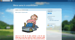 Desktop Screenshot of menssanaincorporesano-piros1985.blogspot.com