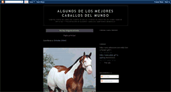 Desktop Screenshot of caballos-compra-venta.blogspot.com