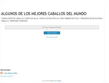 Tablet Screenshot of caballos-compra-venta.blogspot.com