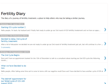 Tablet Screenshot of fertilitydiary-cleozulu.blogspot.com