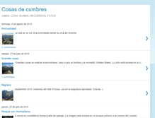 Tablet Screenshot of cosasdecumbres.blogspot.com