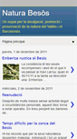 Mobile Screenshot of naturabesosvallesbarcelones.blogspot.com