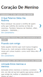 Mobile Screenshot of meninotemcoracao.blogspot.com