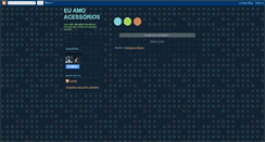 Desktop Screenshot of euamoacessorios.blogspot.com