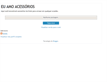 Tablet Screenshot of euamoacessorios.blogspot.com