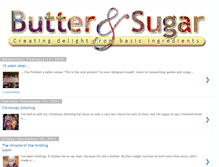 Tablet Screenshot of butterandsugar.blogspot.com