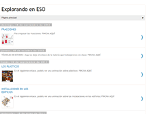 Tablet Screenshot of explorandoeso.blogspot.com