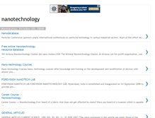 Tablet Screenshot of nano2technology.blogspot.com