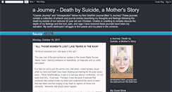 Desktop Screenshot of ajourneydeathbysuicideamothersstory.blogspot.com