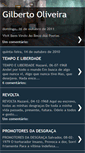 Mobile Screenshot of gilbertoescritor.blogspot.com