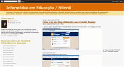 Desktop Screenshot of informaticaemeducacaoniteroi.blogspot.com