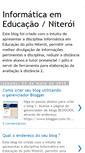 Mobile Screenshot of informaticaemeducacaoniteroi.blogspot.com