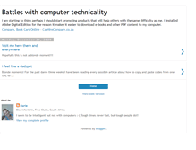Tablet Screenshot of battleswithcomputertecnicality.blogspot.com