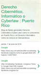 Mobile Screenshot of inter-cyberlaw.blogspot.com