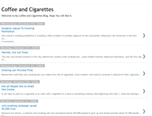 Tablet Screenshot of coffeeandcigaretes.blogspot.com