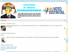 Tablet Screenshot of macaxeirassuperpoderosas.blogspot.com
