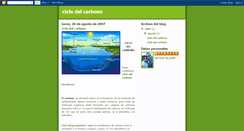 Desktop Screenshot of ciclocarbono.blogspot.com