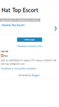 Mobile Screenshot of nattopescort.blogspot.com