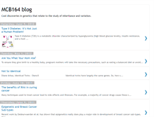 Tablet Screenshot of mcb164s09.blogspot.com