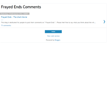 Tablet Screenshot of frayed-comments.blogspot.com