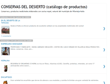 Tablet Screenshot of conservasdeldesierto.blogspot.com