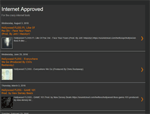 Tablet Screenshot of internetapproved.blogspot.com