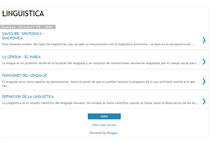 Tablet Screenshot of comunicacion-linguistica.blogspot.com