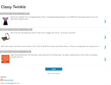 Tablet Screenshot of classytwinkle.blogspot.com