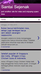 Mobile Screenshot of nyantai-sejenak.blogspot.com